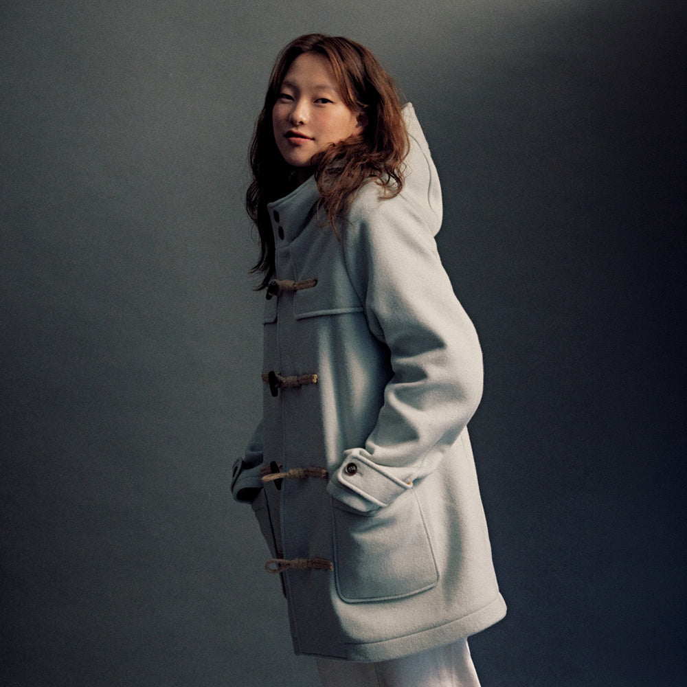 Wool Duffle Coat Mint