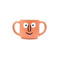 Double Handle Mug Coral