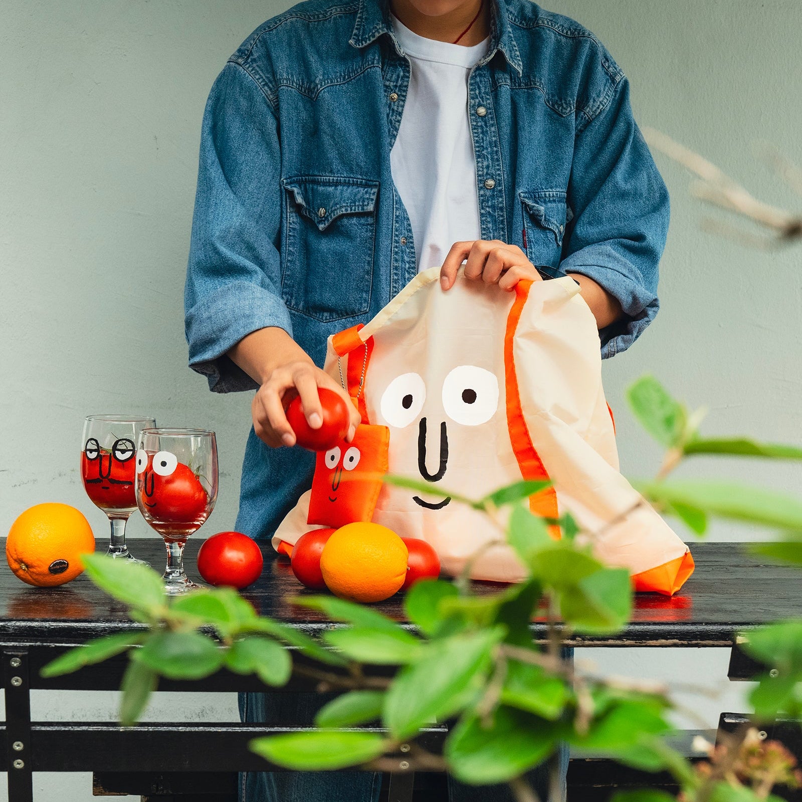 Market Bag Orange