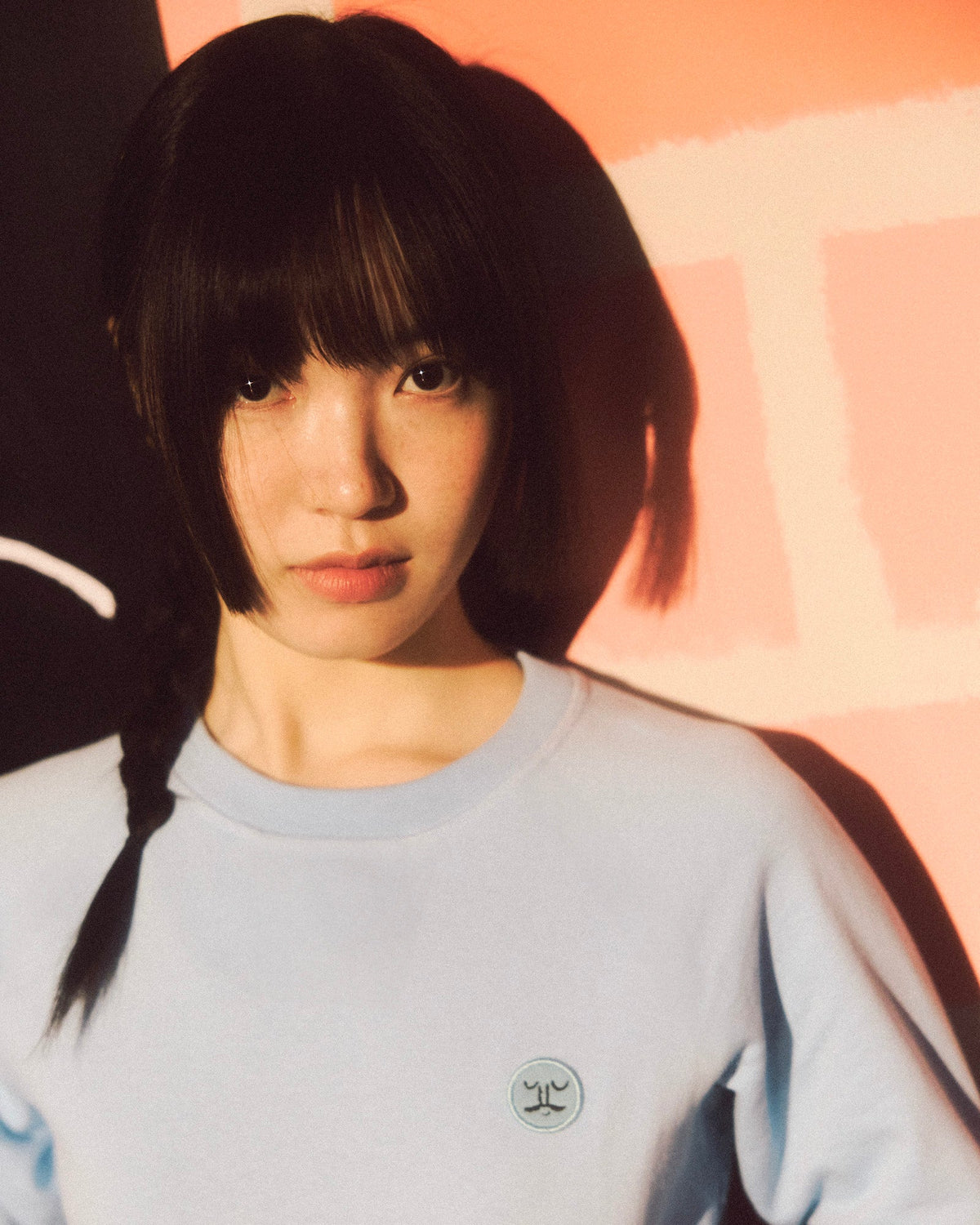 Patch Sweatshirt Blue