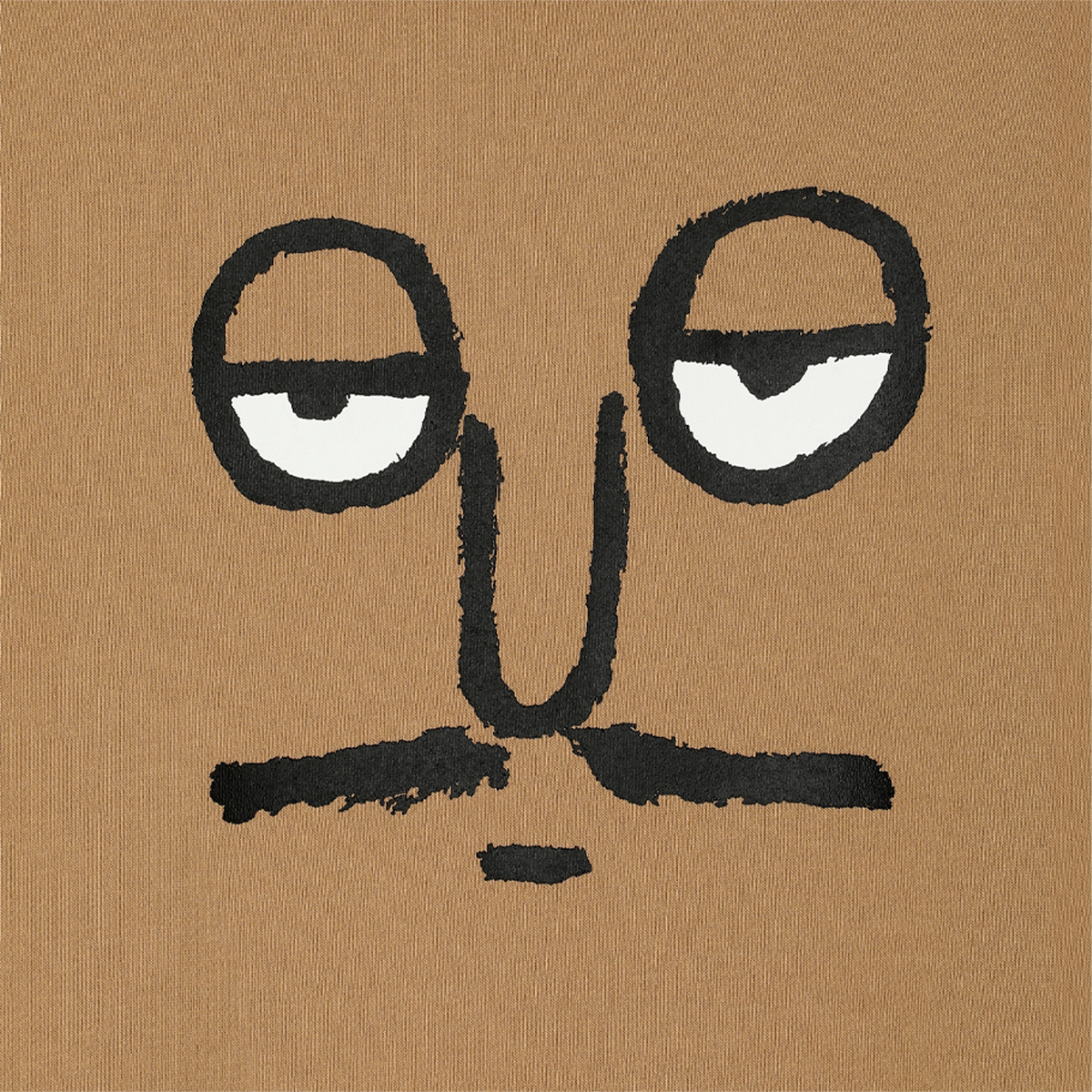 Face SweatShirt Brown