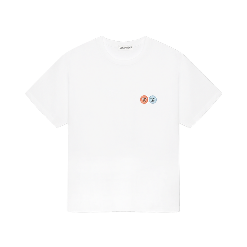 Classic Patch Tee White