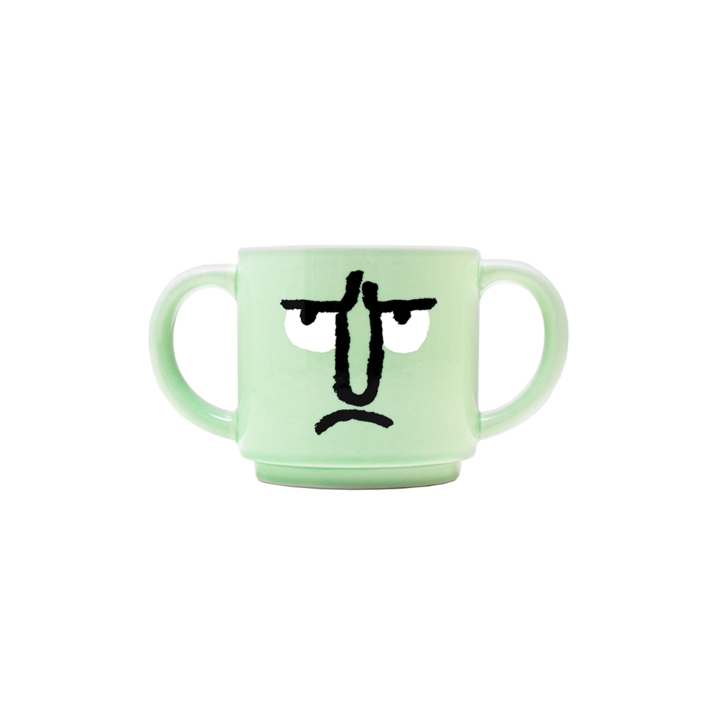 Double Handle Mug Mint