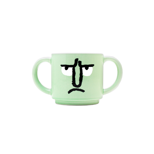 Double Handle Mug Mint
