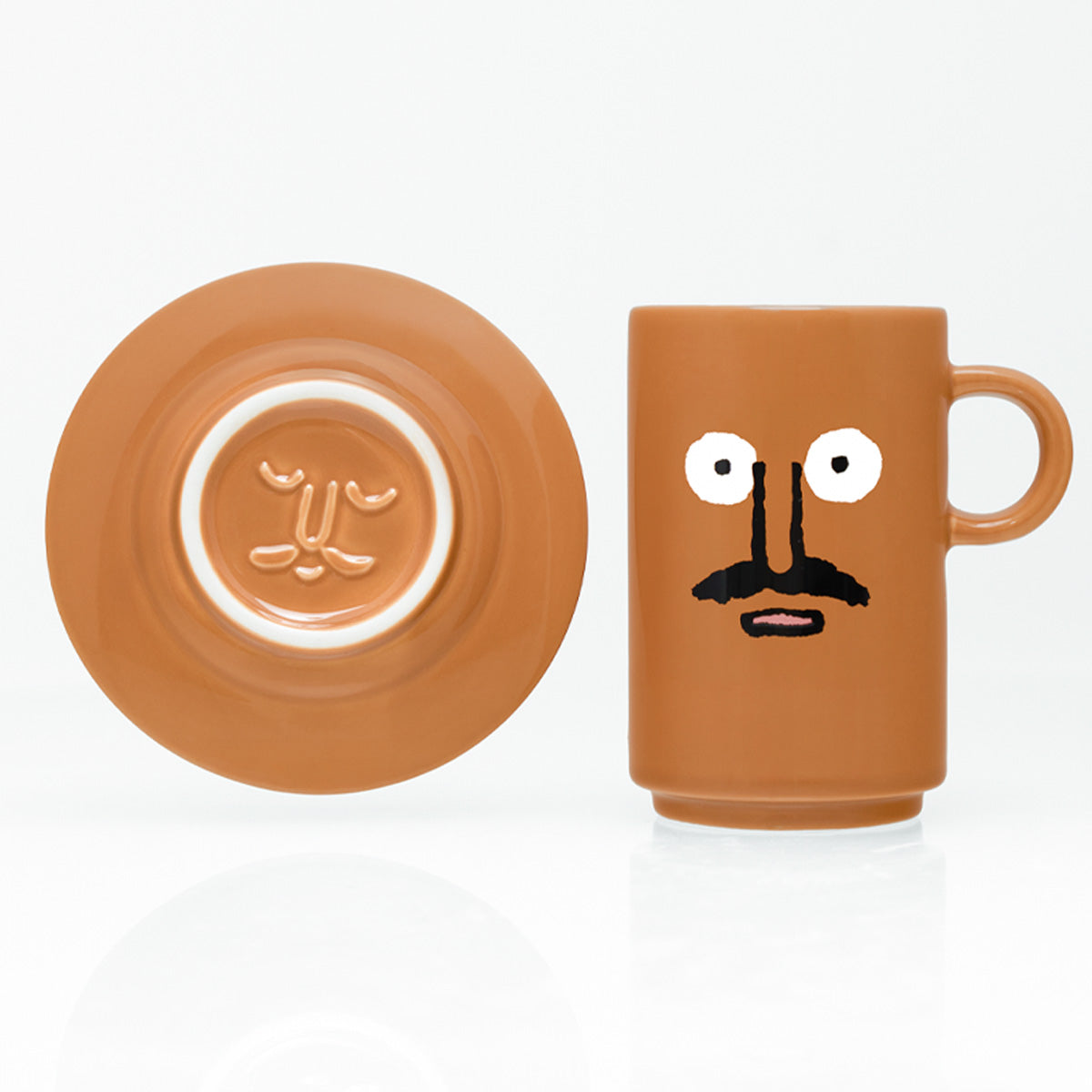 Double Cup Brown