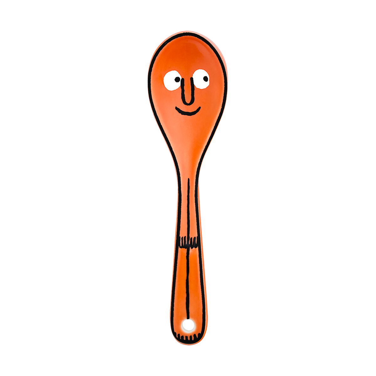 Ceramic Spoon Coral
