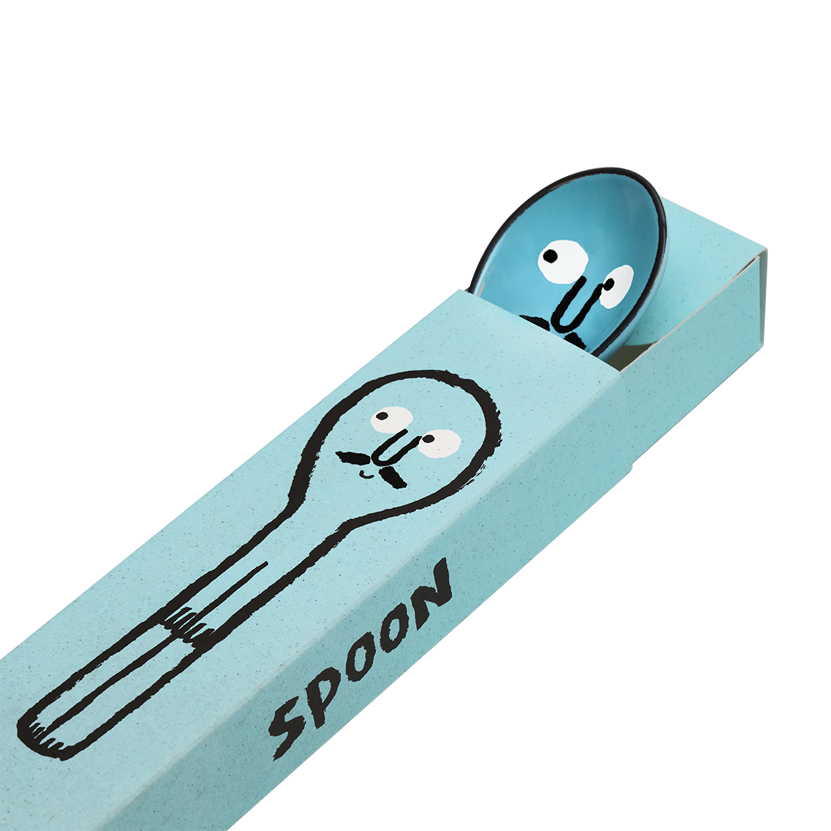 Ceramic Spoon Blue