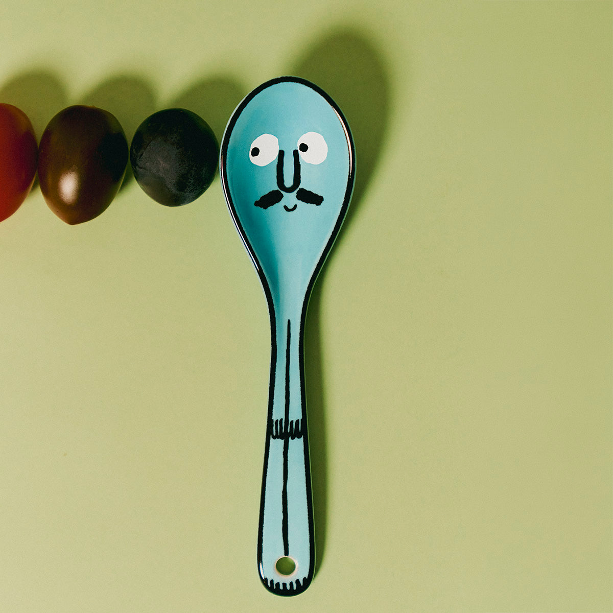 Ceramic Spoon Blue