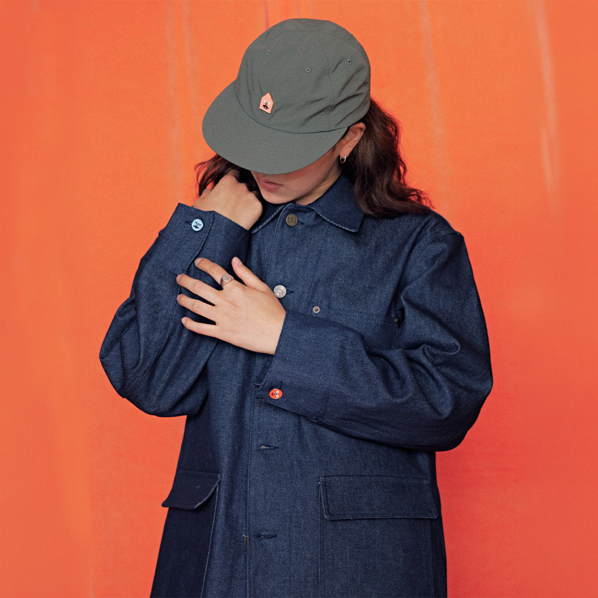 House Stud Cap Khaki
