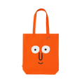 Face Shopper Bag Orange