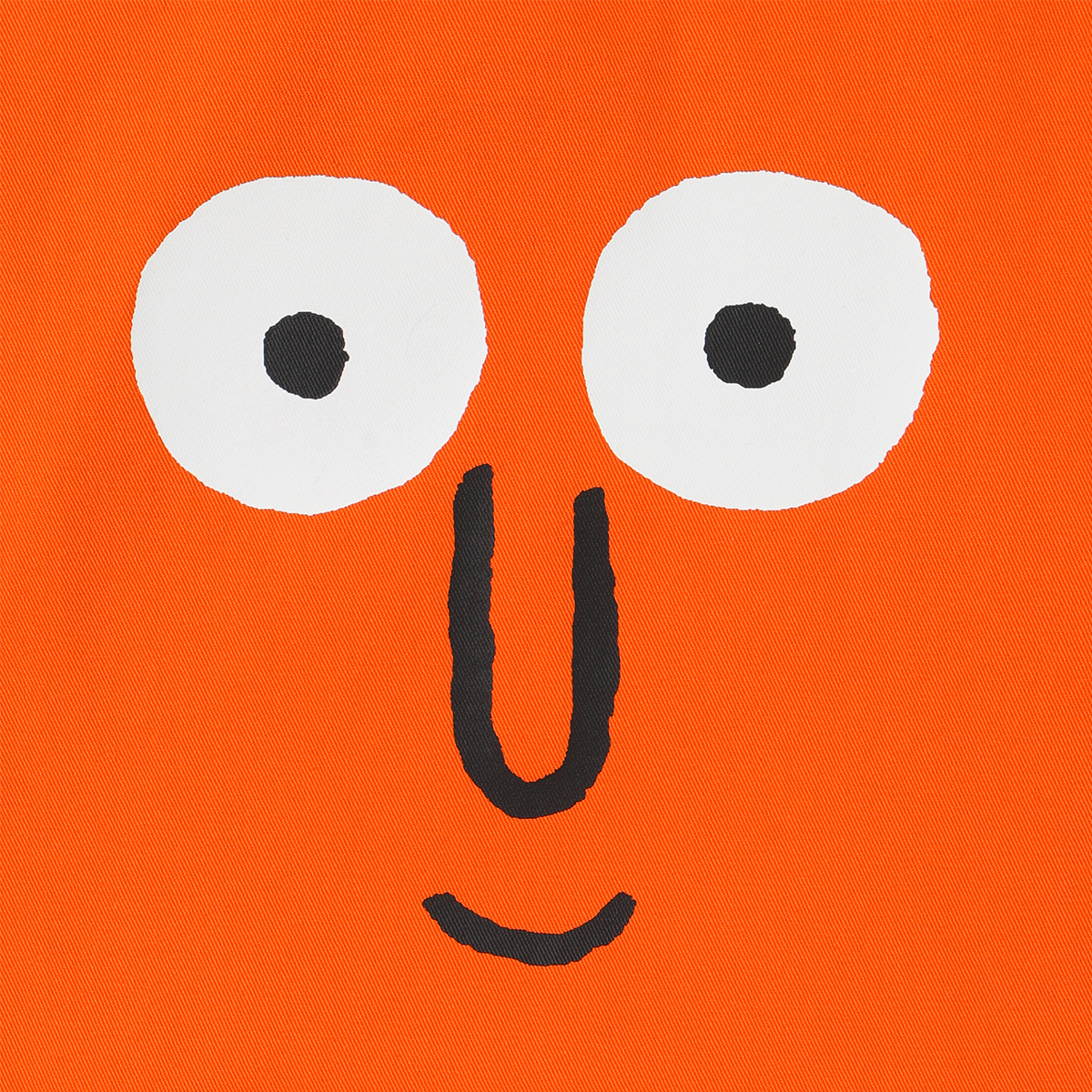 Face Shopper Bag Orange
