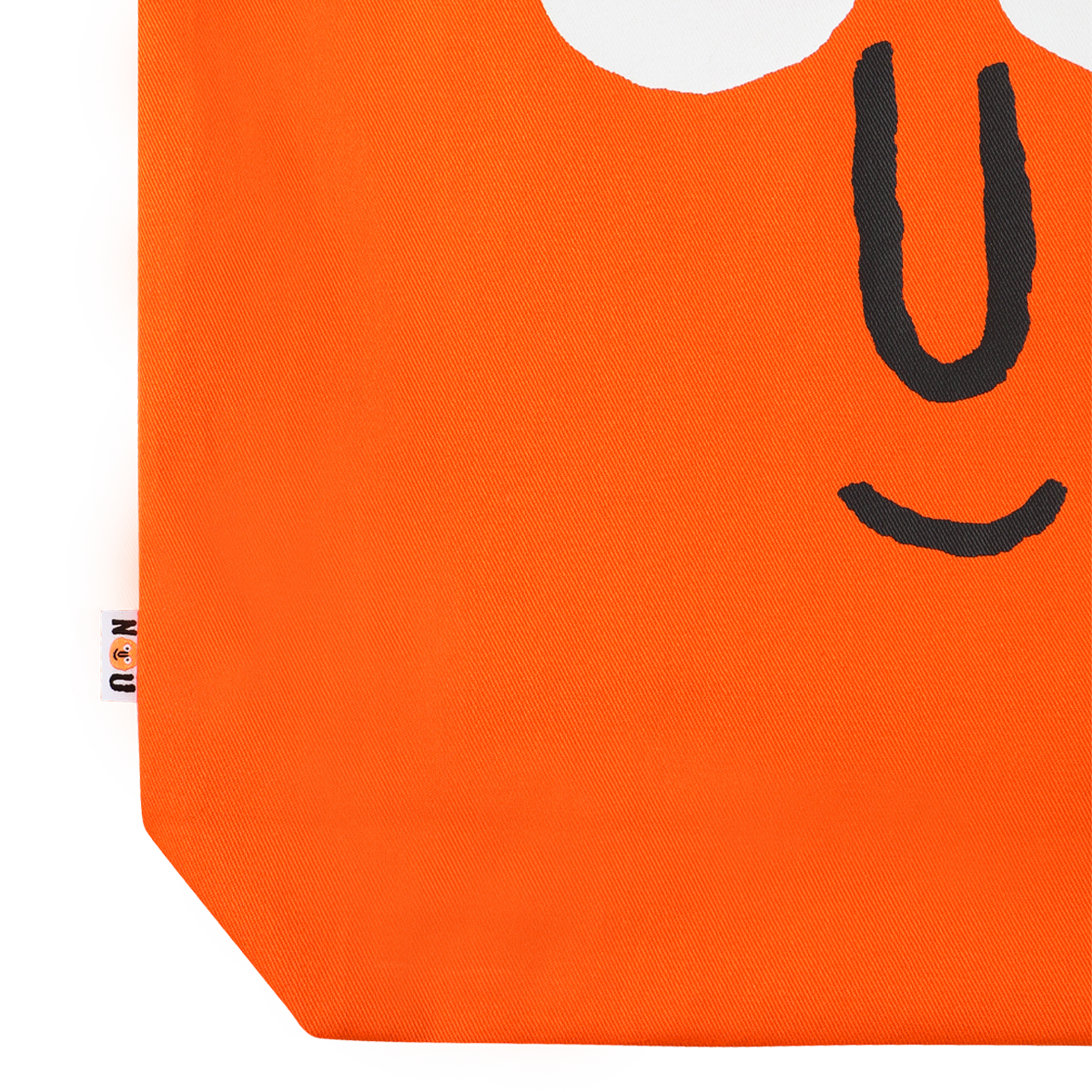 Face Shopper Bag Orange