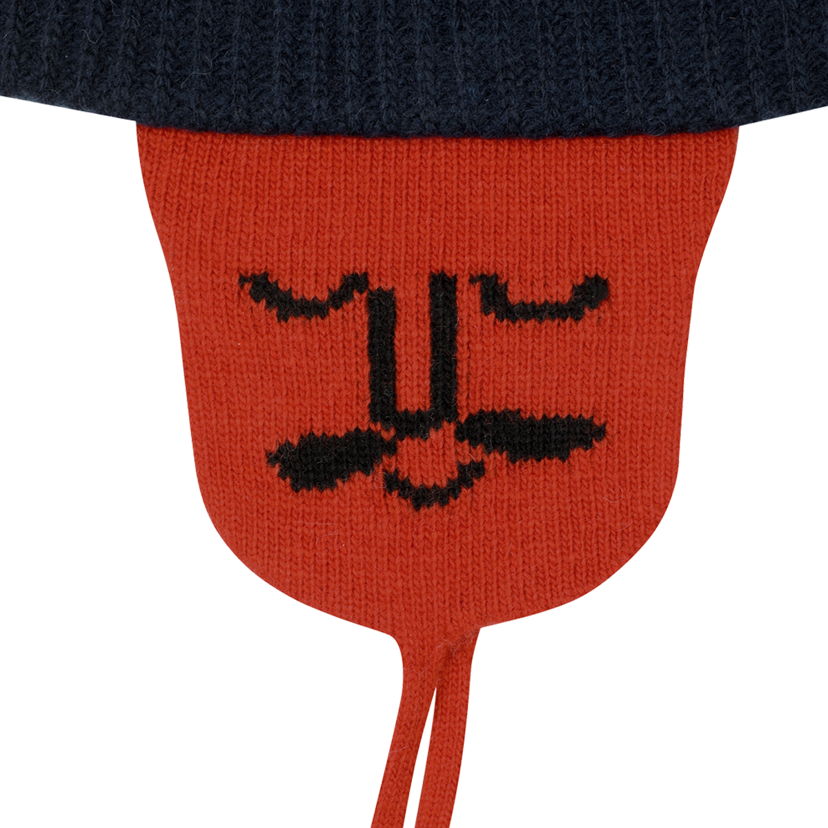 Knit Earmuff Orange