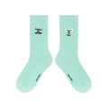 Face Crew Socks Mint