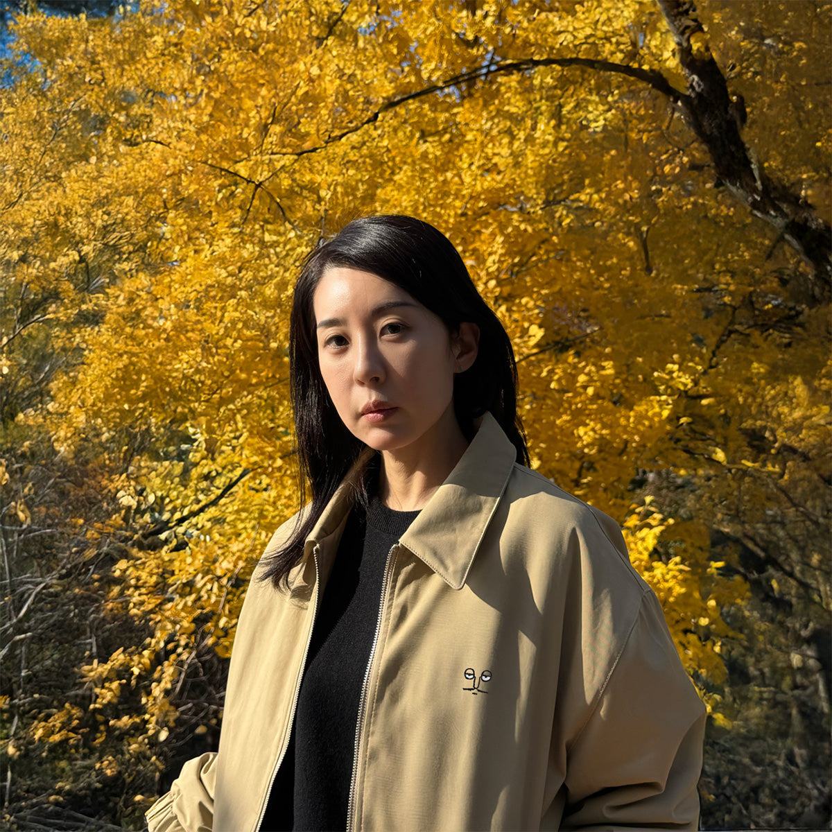 Blouson Beige