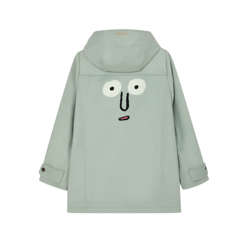Wool Duffle Coat Mint