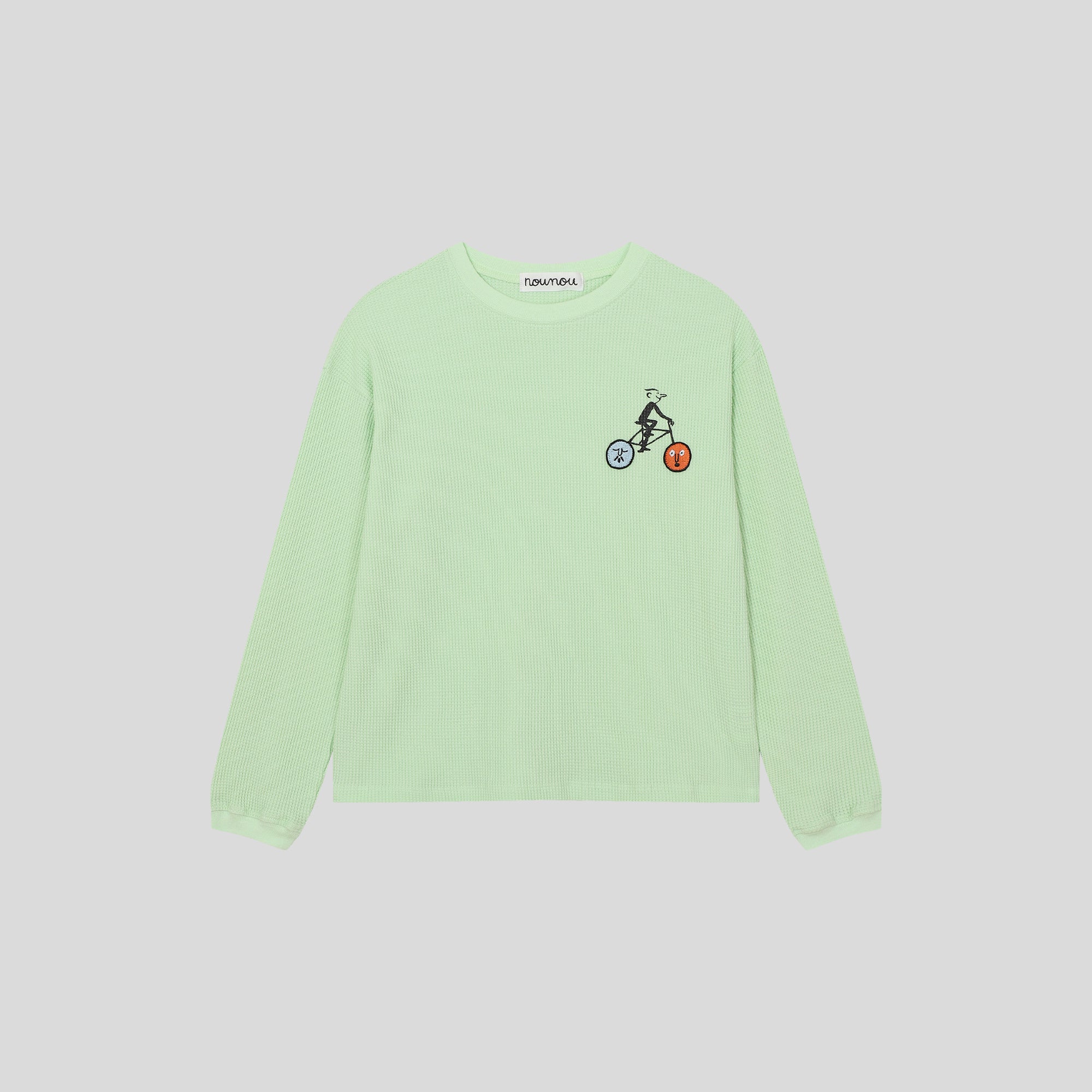 Bicycle patch Tee Mint for KIDS