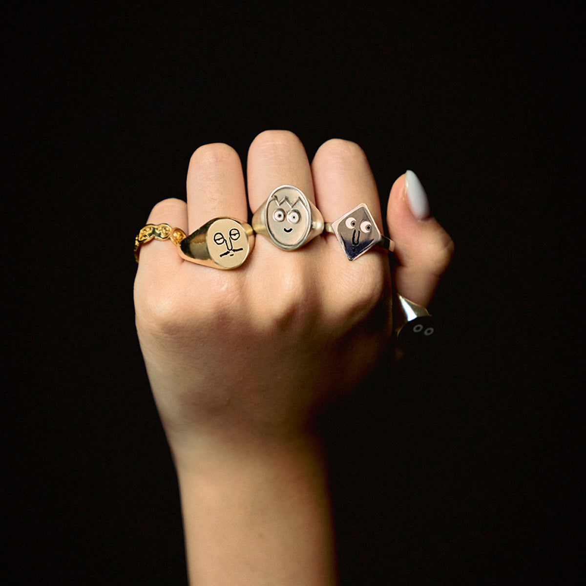 Eggo Ring Silver