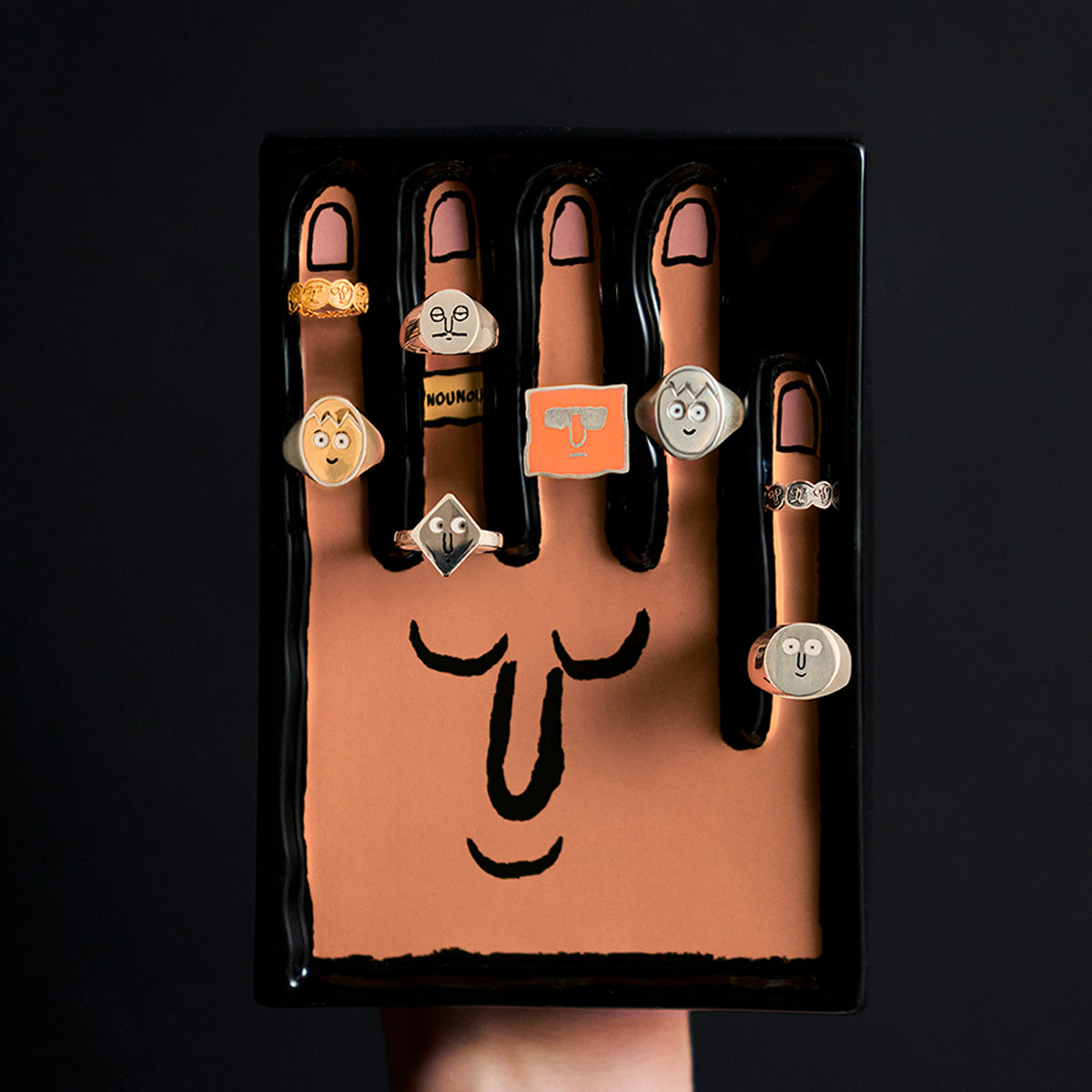 Eggo Ring Silver