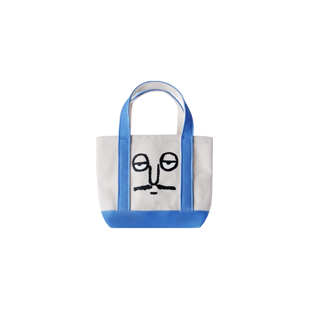 Tote Bag Blue X small 6 31 NouNou Jean Jullien Official Store