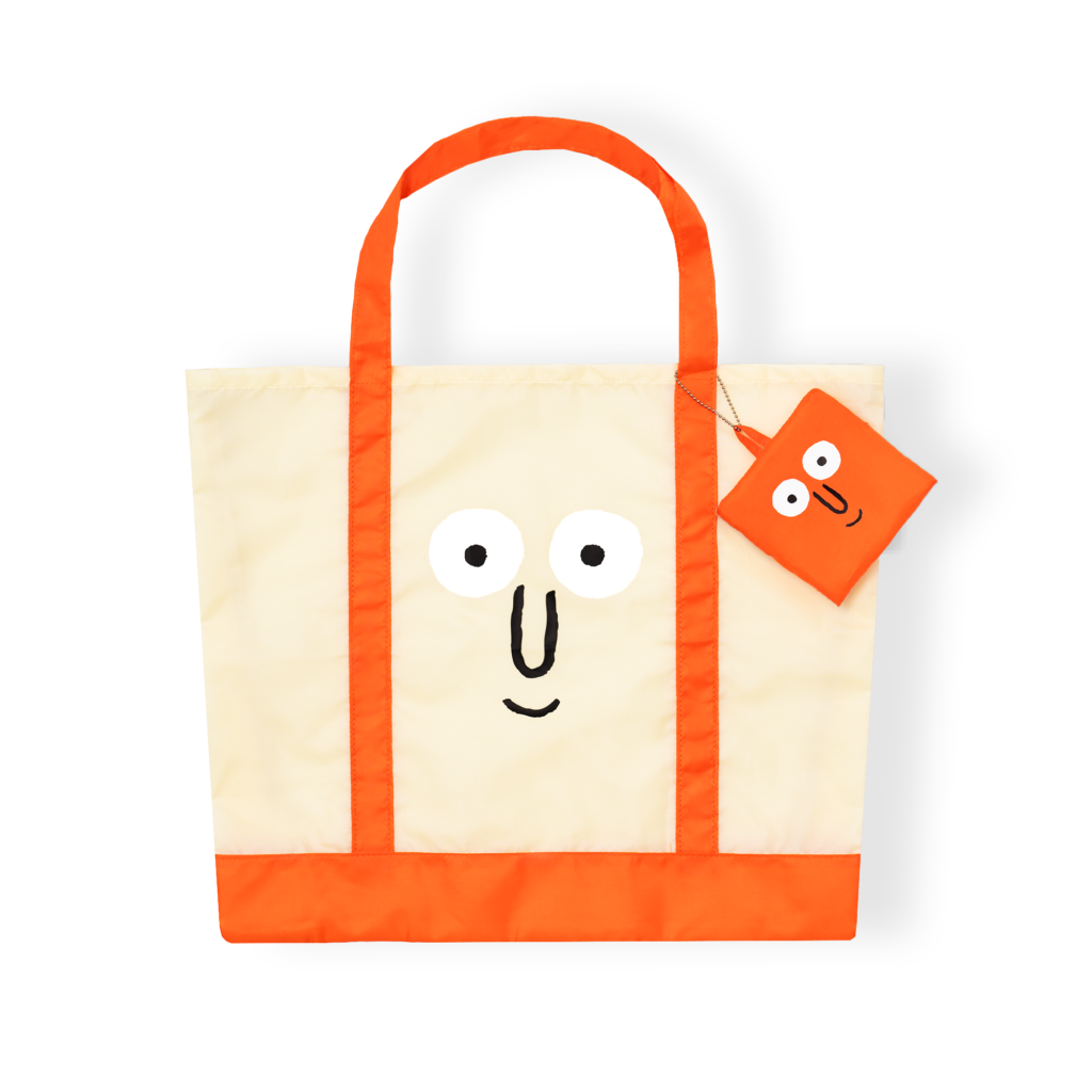 【NOUNOU】x Jean Jullien CANVAS BAG S NouNou Shopper Bag - Stacked Store